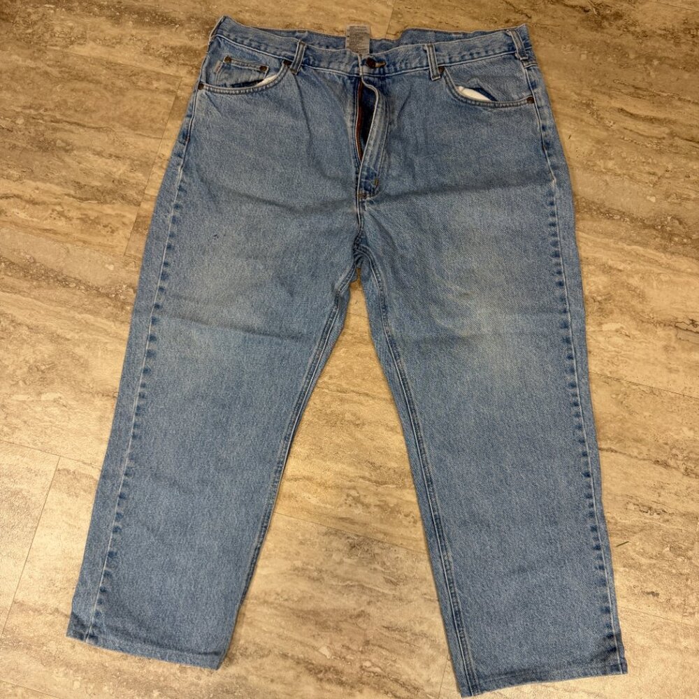 Carhartt - B18-STW - Men's Straight Blue Jeans - Size 42X30